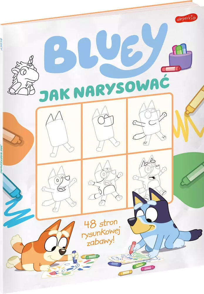 Bluey. Jak narysować
