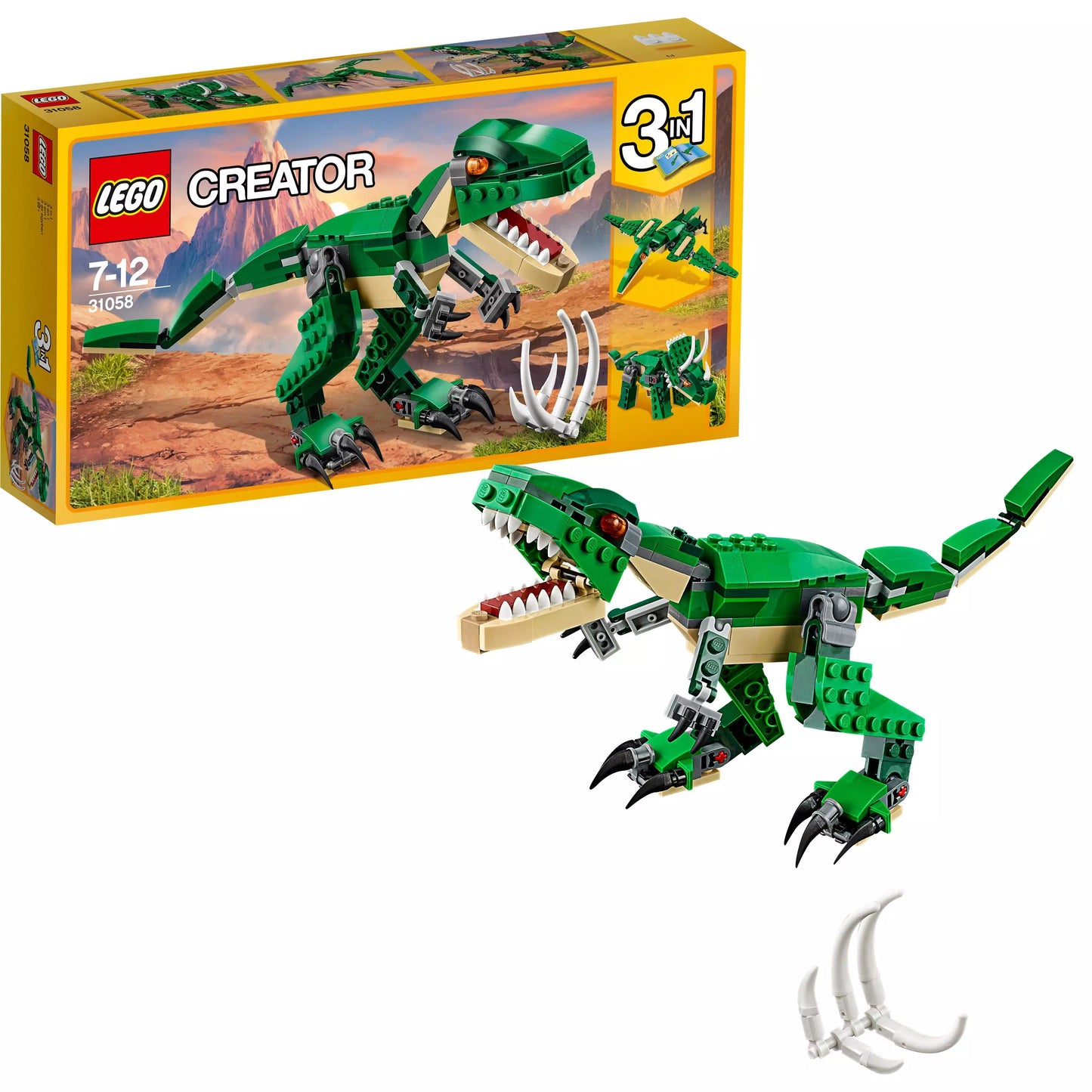 LEGO Creator 3 w 1 Potężne dinozaury 31058