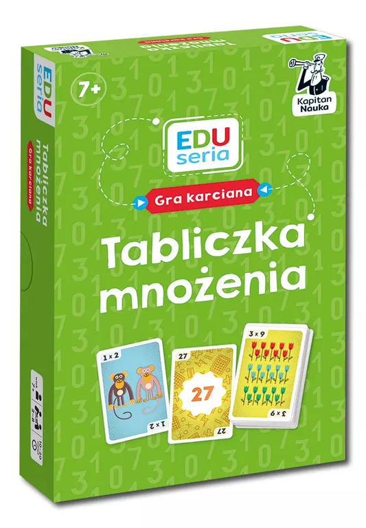 Kapitan Nauka. EDUseria. Tabliczka mnożenia