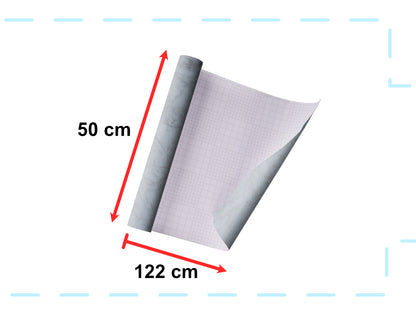 Folia rolka samoprzylepna okleina tapeta szary marmur 1,22x50m