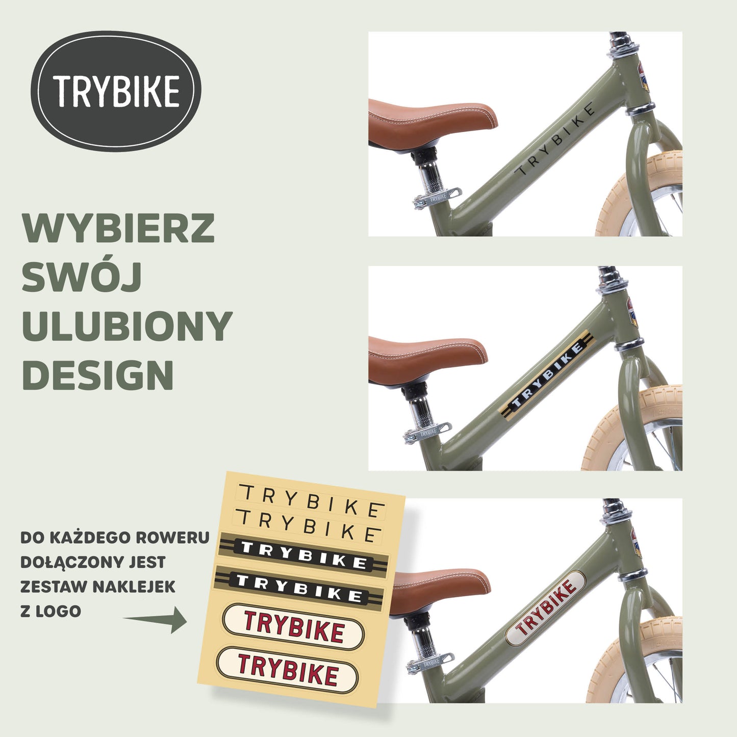 Pierwszy rowerek trójkołowy dziecięcy biegowy 2w1 czerwony matowy Trybike vintage 3wheeler
