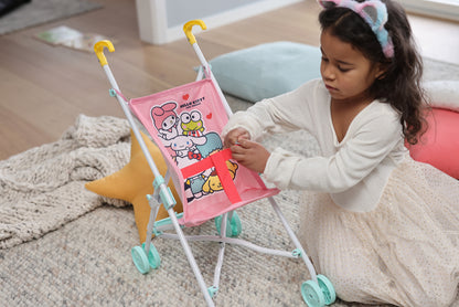 Wózek dla lalek Hello Kitty i przyjaciele spacerówka zabawka dla dzieci lalki