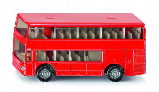 Autobus turystyczny, czerwony