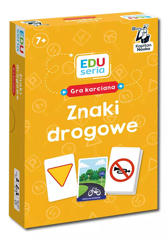 Kapitan Nauka. EDUseria. Znaki drogowe
