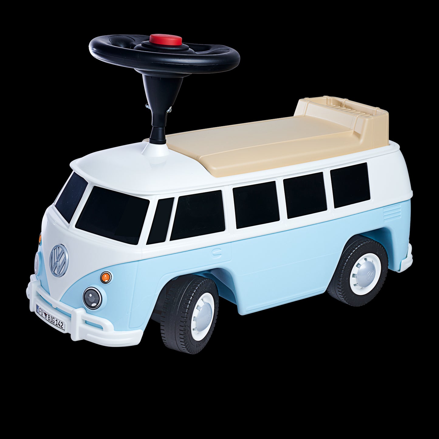 BIG Jeździk VW T1 Niebieski Kamper Volkswagen Van