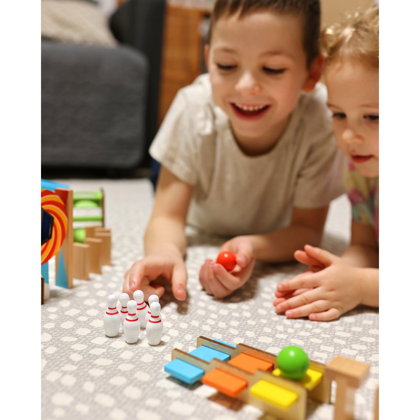 TOOKY TOY Tor Kulkowy Kulodrom Domino