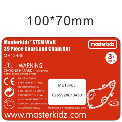 Koła Zębate Zbuduj Własny Mechanizm - Tablica Naukowo-Kreatywna Masterkidz STEM