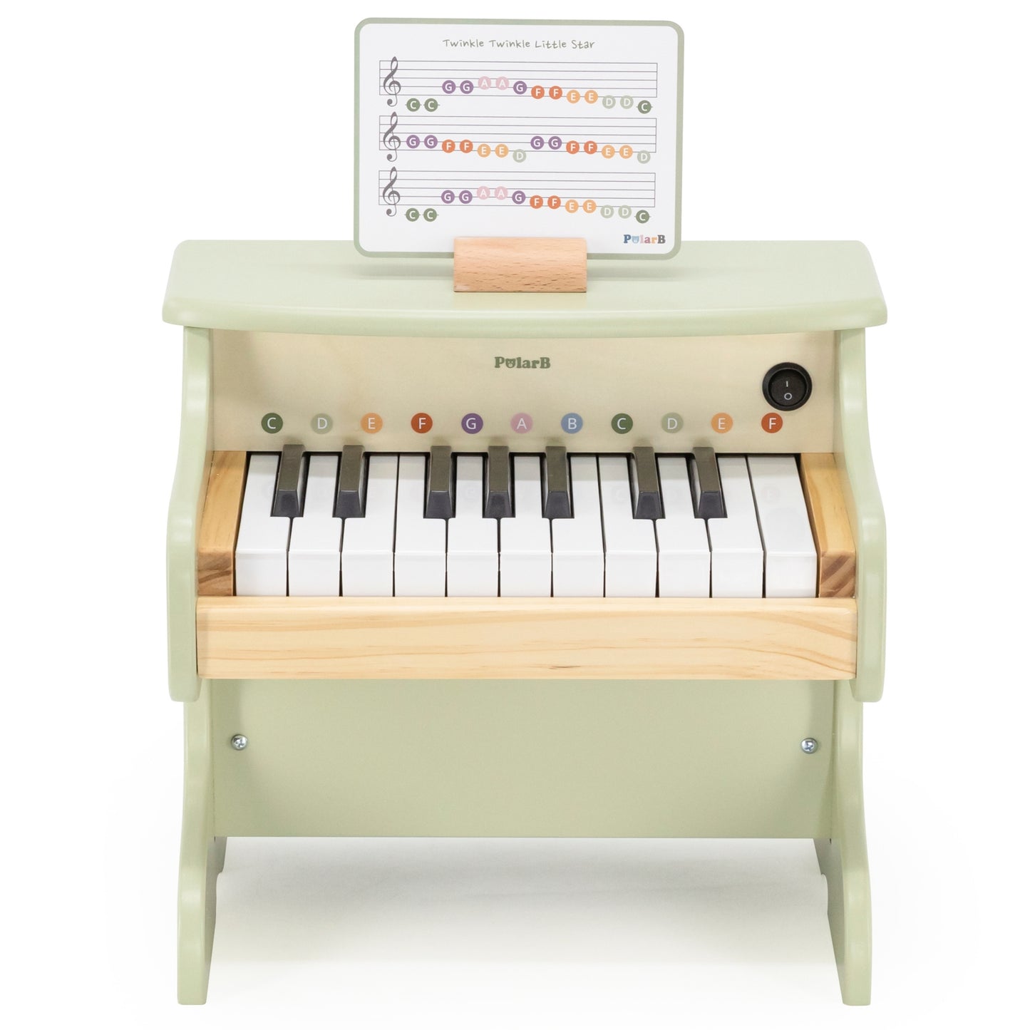 Viga Pianino Zielone Nauka Gry