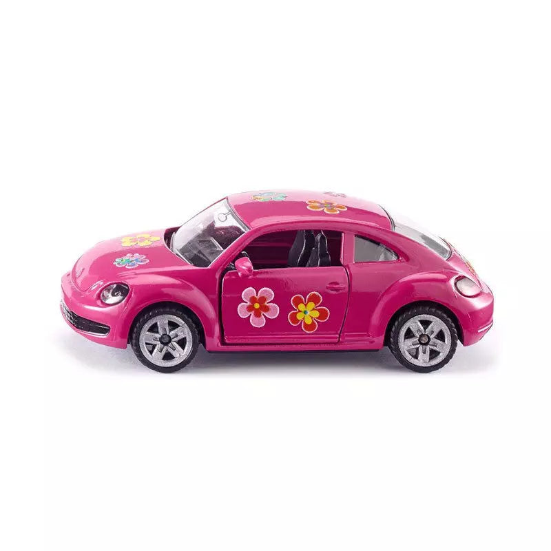 Samochód VW The Beetle różowy