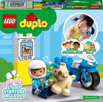 LEGO DUPLO Motocykl policyjny 10967