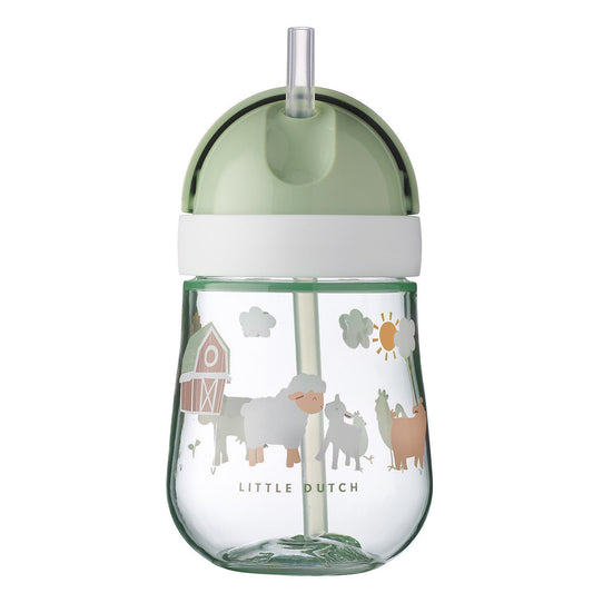 KUBEK ZE SŁOMKA 300ML MIO LITTLE FARM 108014065399