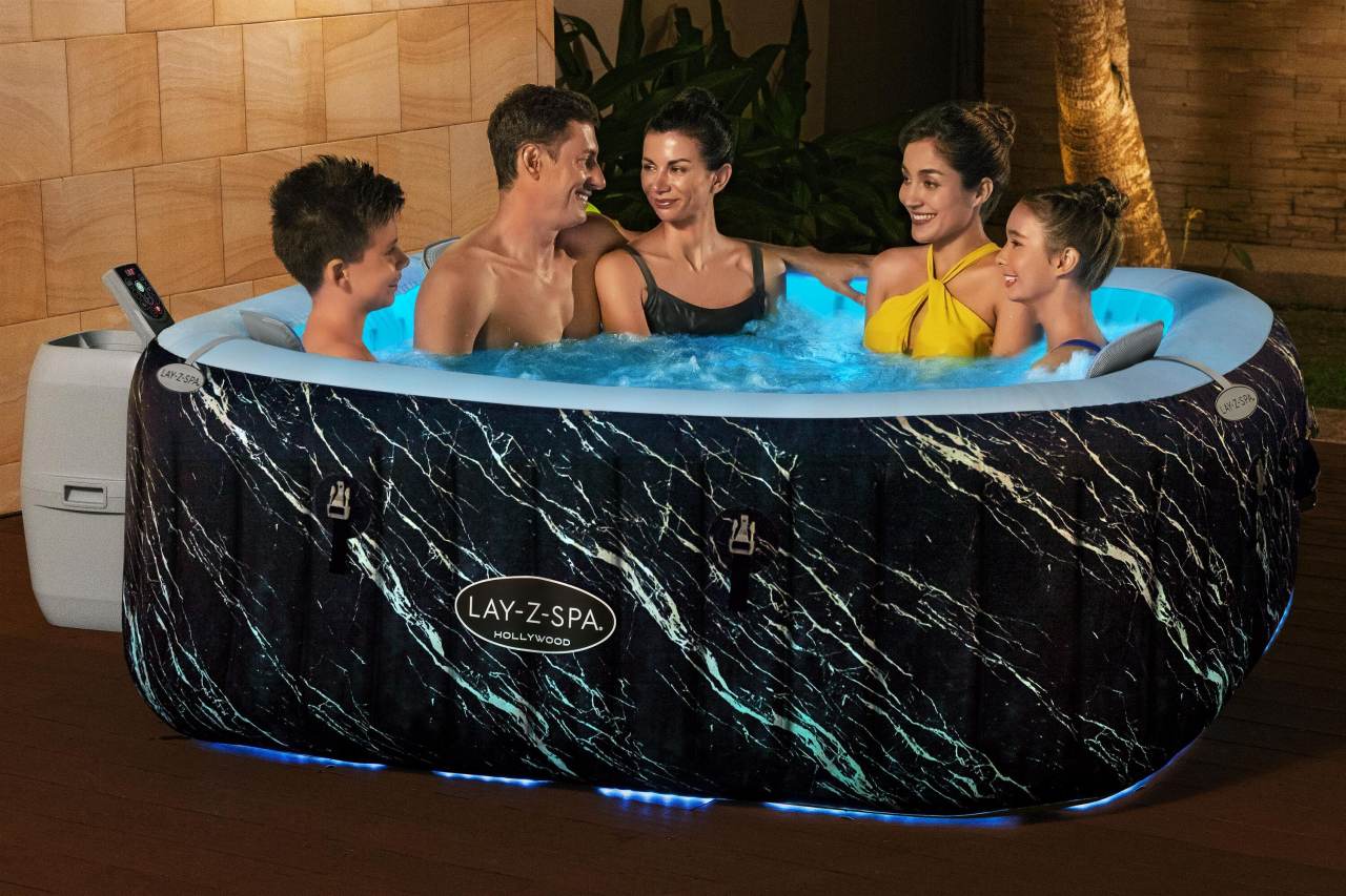 Lay - Z - Spa Hollywood LUXE Air Jet Jacuzzi BESTWAY - www.zabawki - sensoryczne.pl