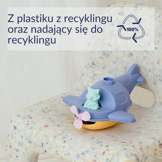 Mój pierwszy wodolot 2 w 1 niebieski zabawka dla dzieci Le Jouet Simple