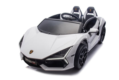Pojazd Lamborghini Revuelto XL Biały - www.zabawki - sensoryczne.pl