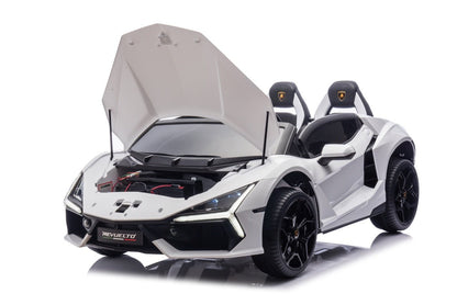 Pojazd Lamborghini Revuelto XL STRONG Biały - www.zabawki - sensoryczne.pl