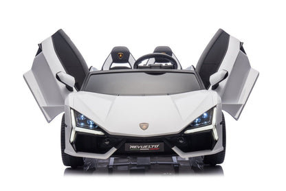 Pojazd Lamborghini Revuelto XL STRONG Biały - www.zabawki - sensoryczne.pl