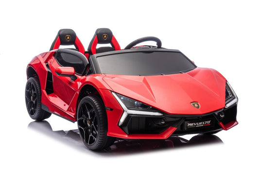 Pojazd Lamborghini Revuelto XL STRONG Czerwony - www.zabawki - sensoryczne.pl