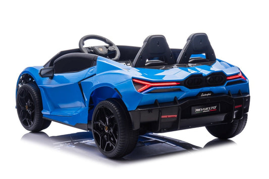 Pojazd Lamborghini Revuelto XL STRONG Niebieski - www.zabawki - sensoryczne.pl