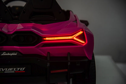 Pojazd Lamborghini Revuelto XL STRONG Różowy - www.zabawki - sensoryczne.pl