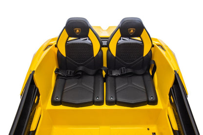 Pojazd Lamborghini Revuelto XL Żółty - www.zabawki - sensoryczne.pl