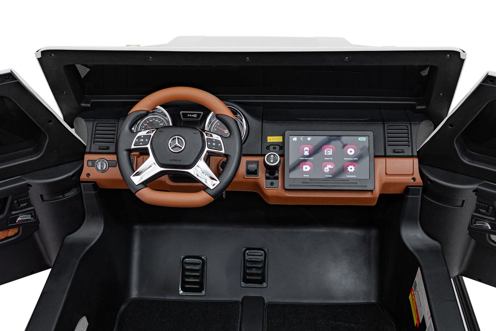 Pojazd Mercedes Benz MAYBACH G650 Biały - www.zabawki - sensoryczne.pl