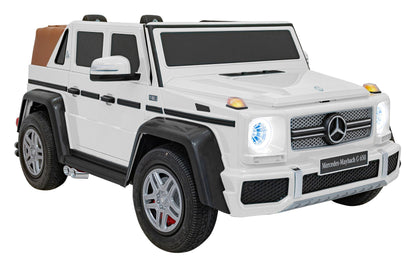 Pojazd Mercedes Benz MAYBACH G650 Biały - www.zabawki - sensoryczne.pl