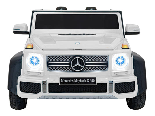 Pojazd Mercedes Benz MAYBACH G650 Biały - www.zabawki - sensoryczne.pl