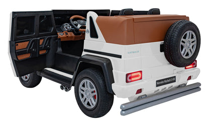 Pojazd Mercedes Benz MAYBACH G650 Biały - www.zabawki - sensoryczne.pl