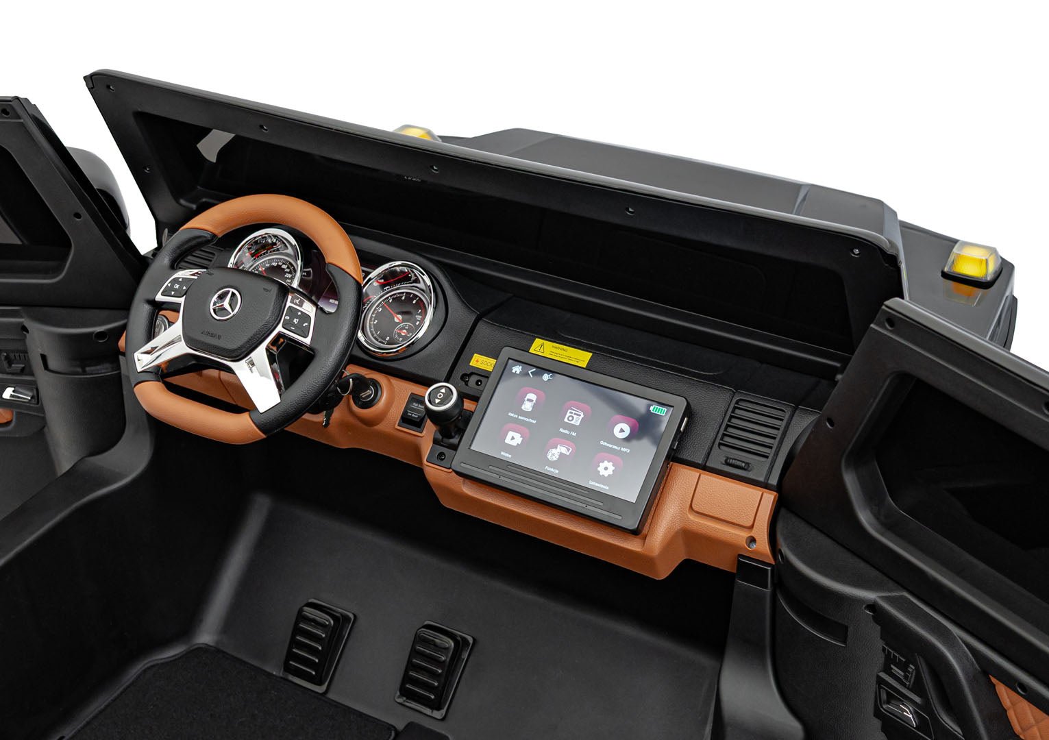 Pojazd Mercedes Benz MAYBACH G650 Czarny - www.zabawki - sensoryczne.pl