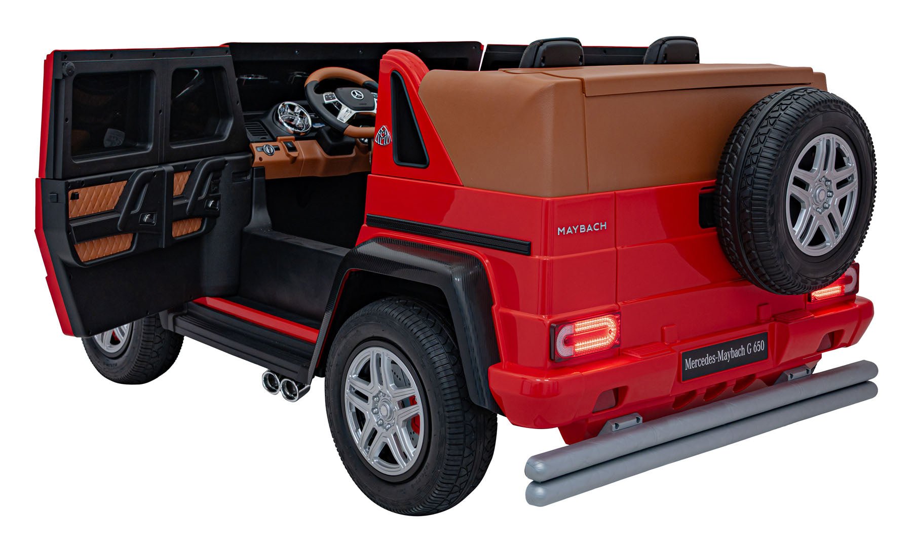 Pojazd Mercedes Benz MAYBACH G650 Czerwony - www.zabawki - sensoryczne.pl