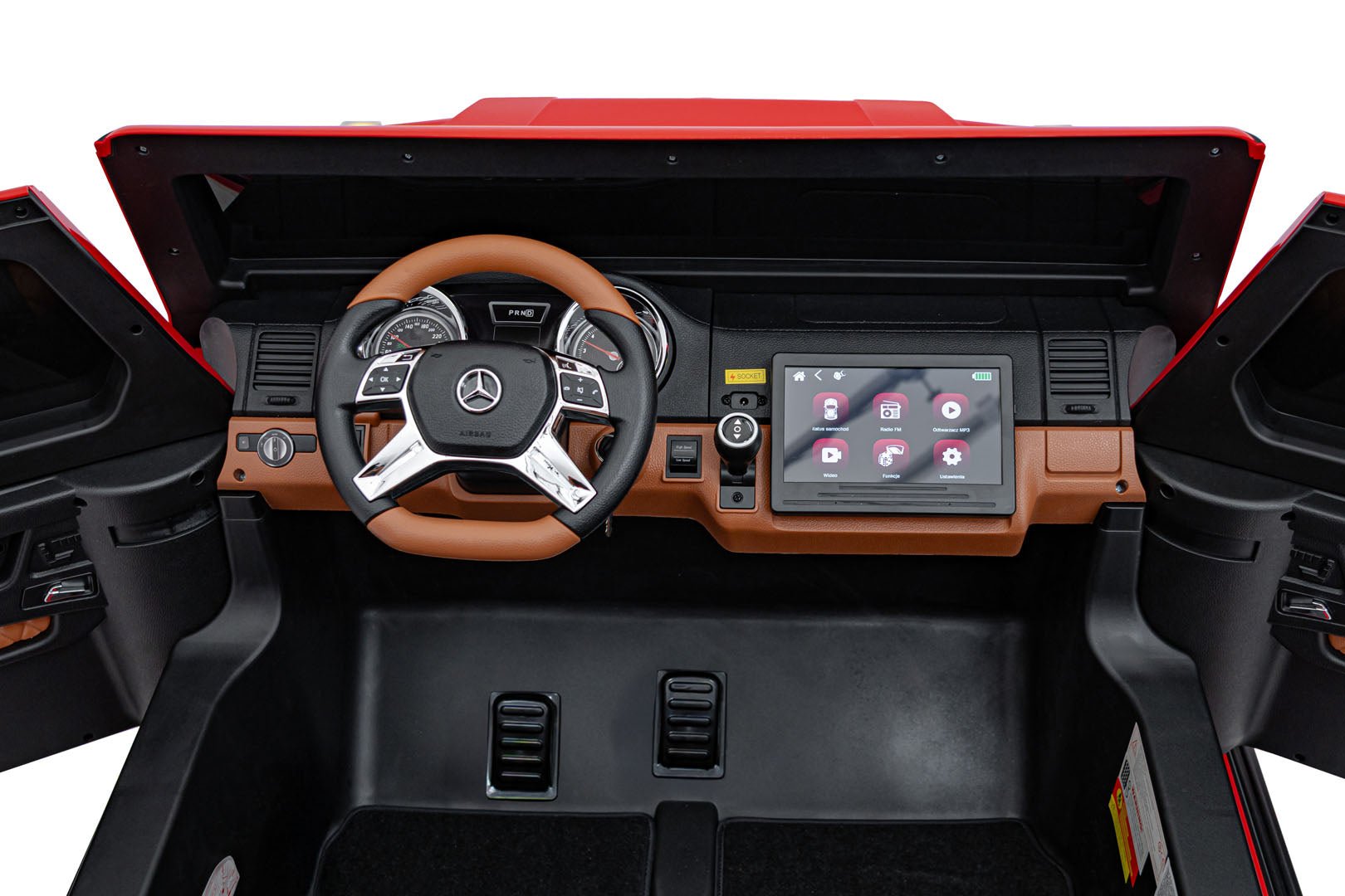 Pojazd Mercedes Benz MAYBACH G650 Czerwony - www.zabawki - sensoryczne.pl
