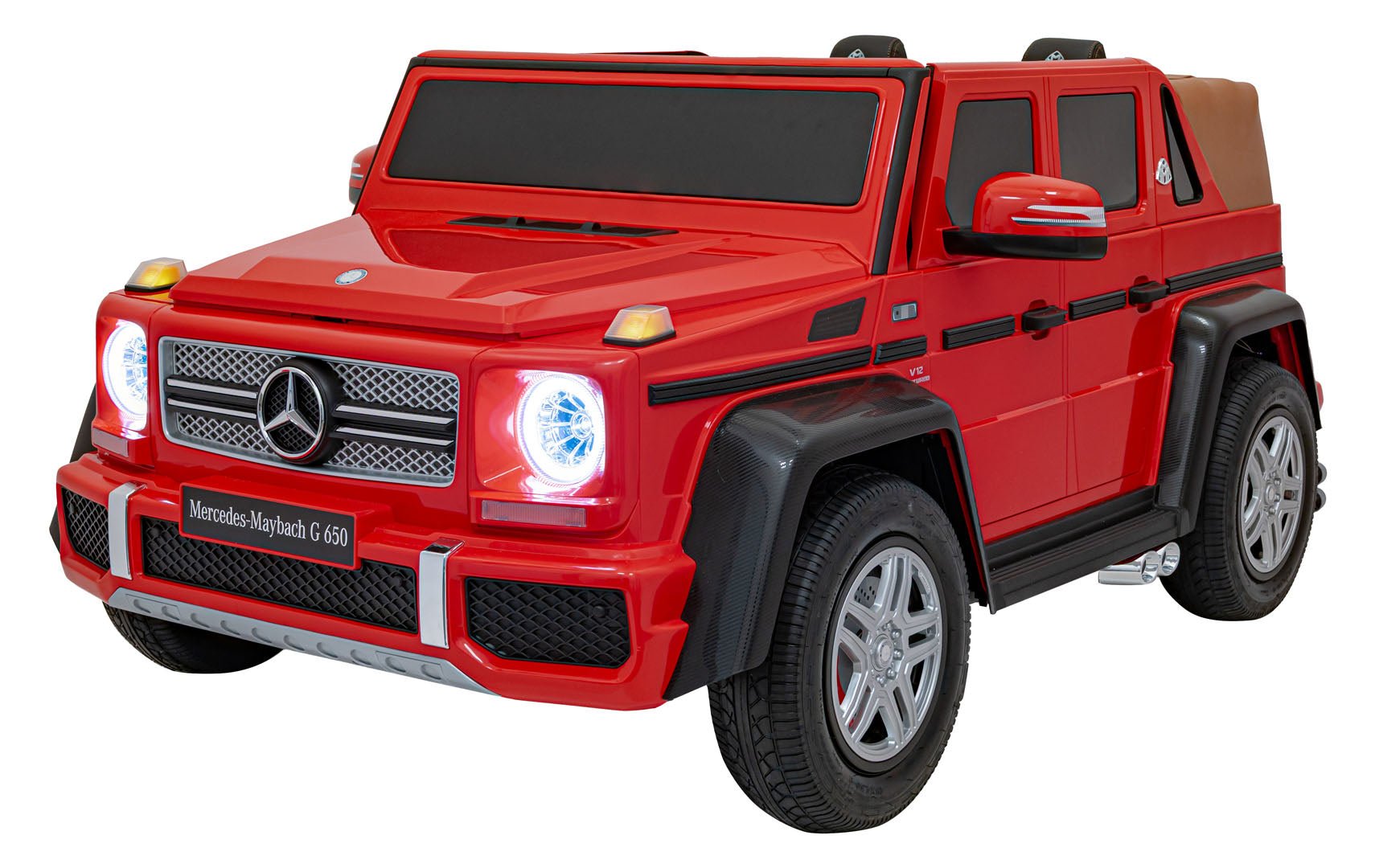 Pojazd Mercedes Benz MAYBACH G650 Czerwony - www.zabawki - sensoryczne.pl
