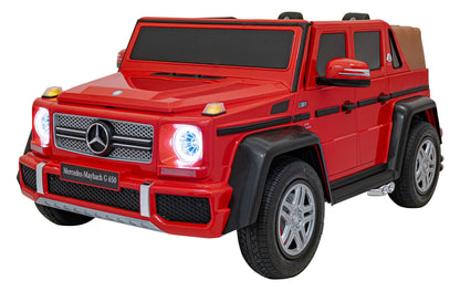 Pojazd Mercedes Benz MAYBACH G650 Czerwony - www.zabawki - sensoryczne.pl