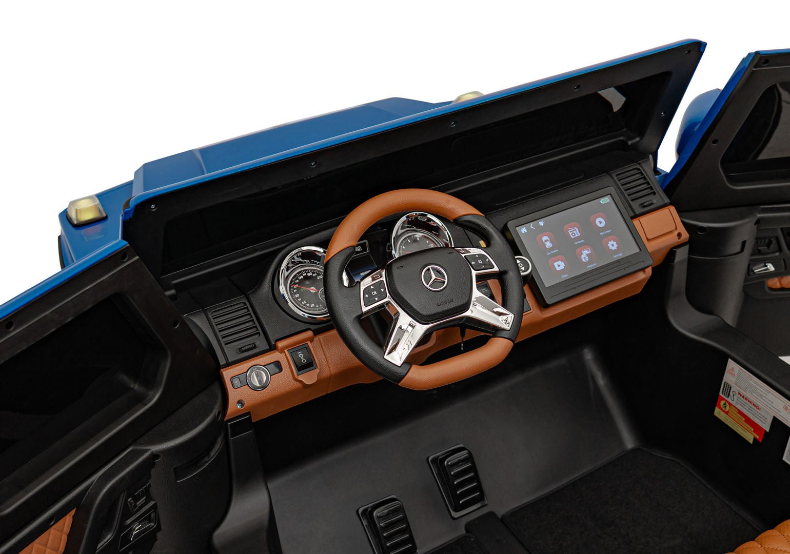 Pojazd Mercedes Benz MAYBACH G650 Niebieski - www.zabawki - sensoryczne.pl