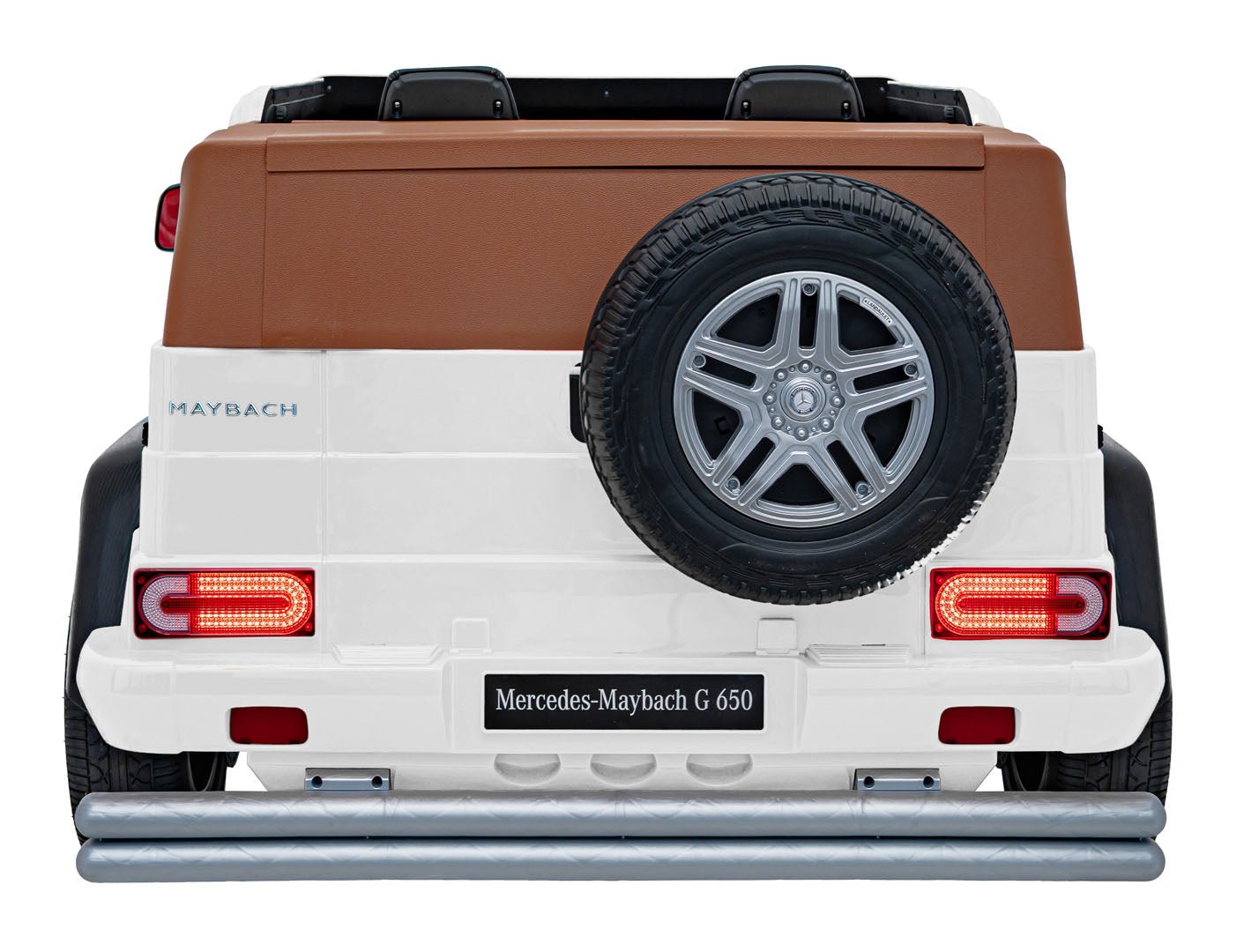 Pojazd Mercedes Benz MAYBACH G650 STRONG Biały - www.zabawki - sensoryczne.pl