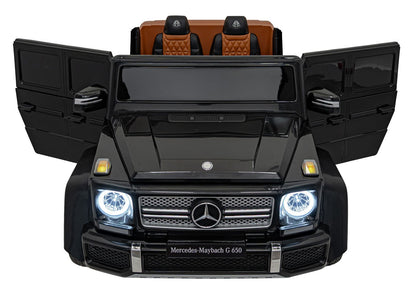 Pojazd Mercedes Benz MAYBACH G650 STRONG Czarny - www.zabawki - sensoryczne.pl
