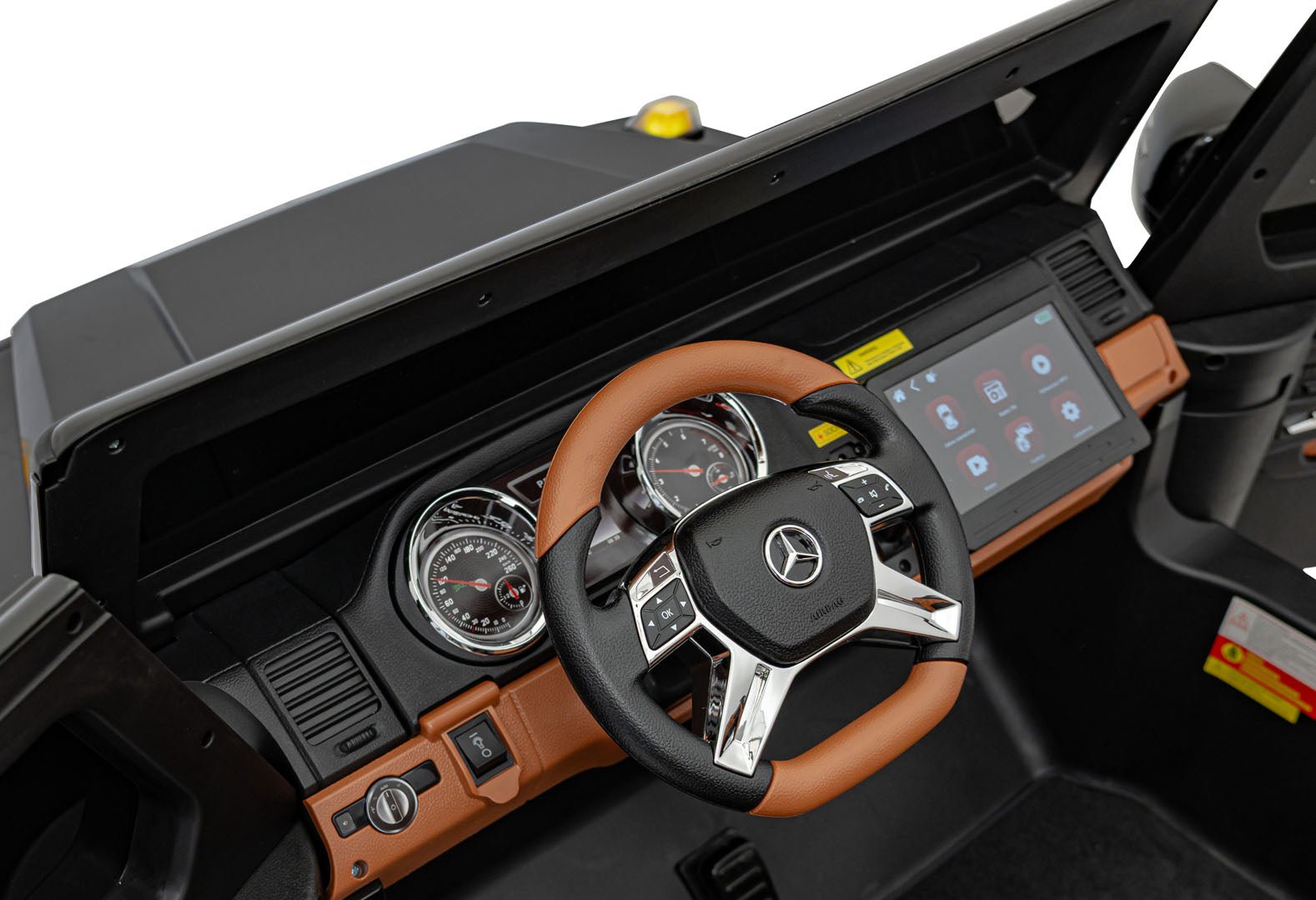 Pojazd Mercedes Benz MAYBACH G650 STRONG Czarny - www.zabawki - sensoryczne.pl