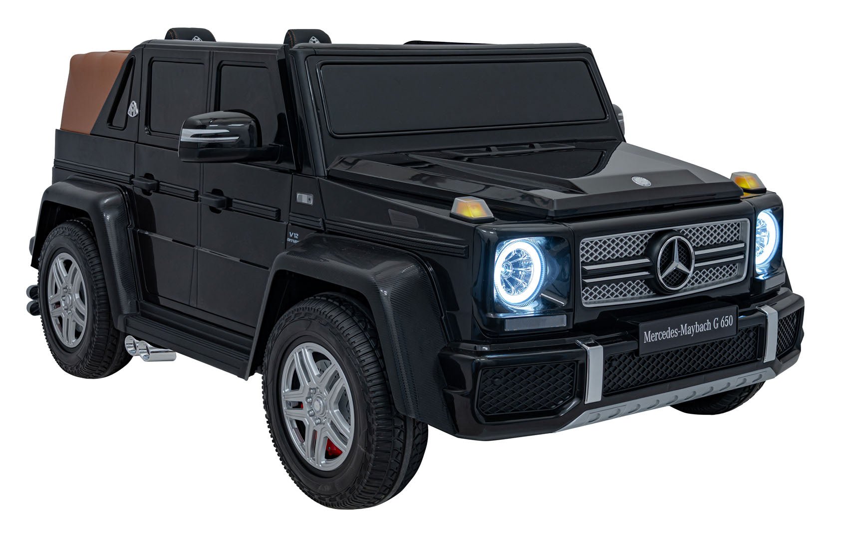 Pojazd Mercedes Benz MAYBACH G650 STRONG Czarny - www.zabawki - sensoryczne.pl