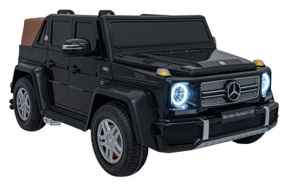 Pojazd Mercedes Benz MAYBACH G650 STRONG Czarny - www.zabawki - sensoryczne.pl