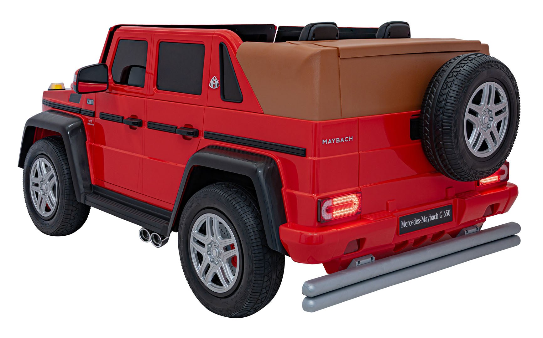 Pojazd Mercedes Benz MAYBACH G650 STRONG Czerwony - www.zabawki - sensoryczne.pl