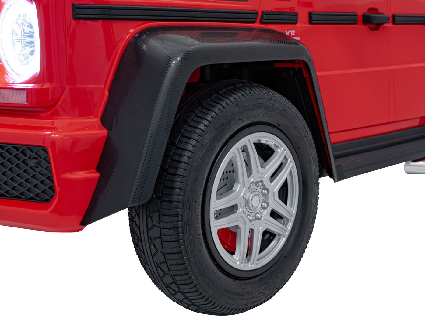 Pojazd Mercedes Benz MAYBACH G650 STRONG Czerwony - www.zabawki - sensoryczne.pl