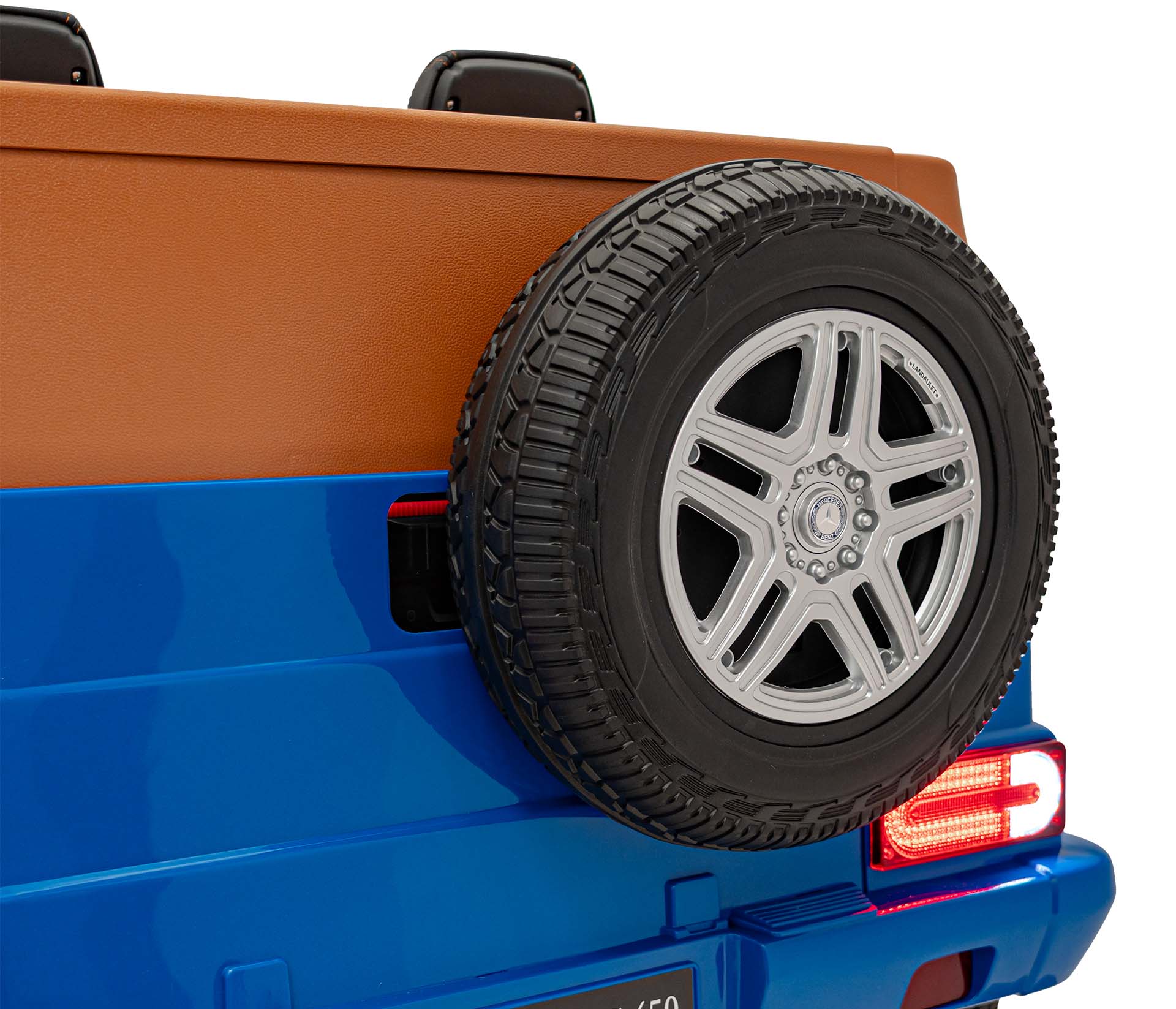 Pojazd Mercedes Benz MAYBACH G650 STRONG Niebieski - www.zabawki - sensoryczne.pl