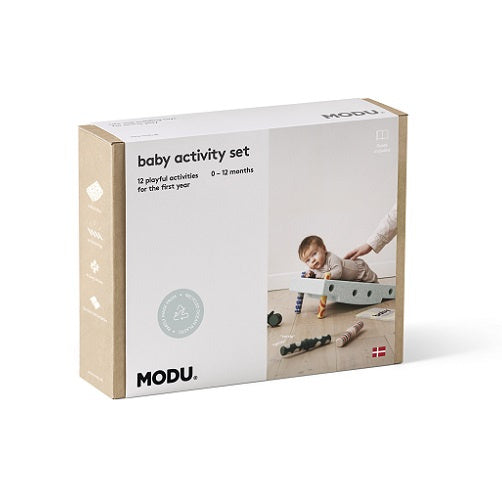 MODU - Baby activity set - Ocean Mint / Forest Green