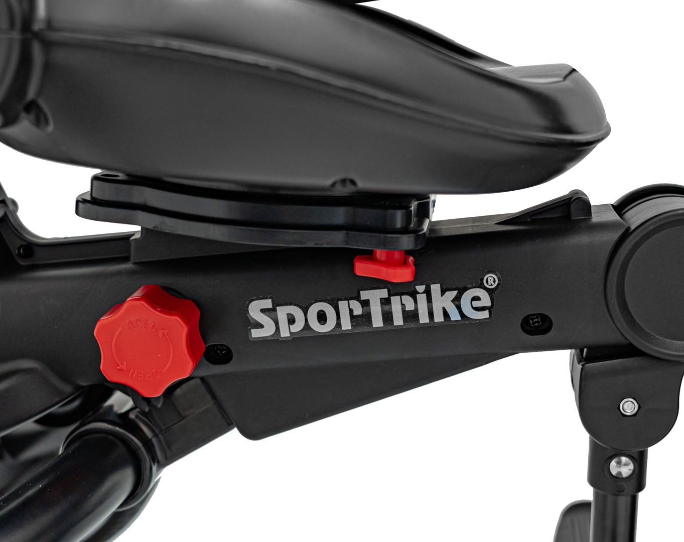Rowerek Trzykołowy RIDER Szary SPORTRIKE - www.zabawki - sensoryczne.pl