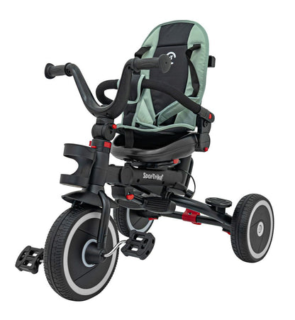 Rowerek Trzykołowy RIDER Zielony SPORTRIKE - www.zabawki - sensoryczne.pl